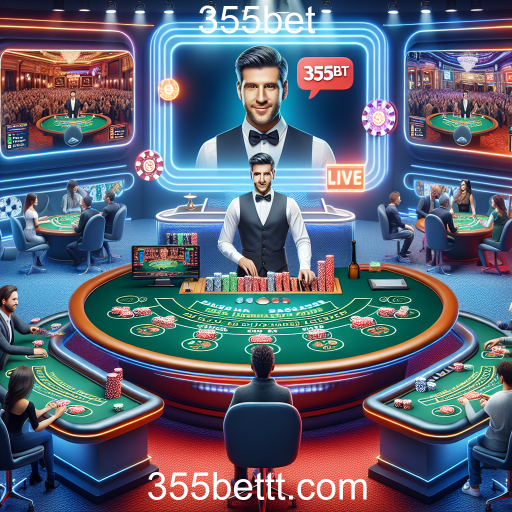 Experiência Imersiva com Jogos Ao Vivo na 355bet
